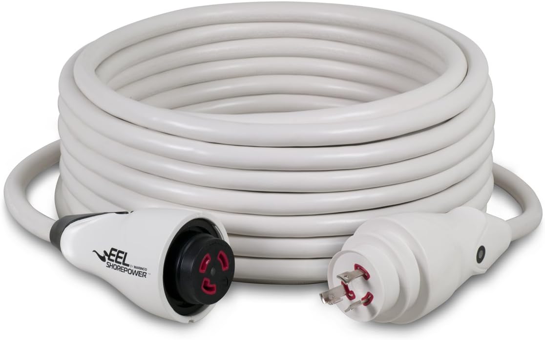 Marinco EEL ShorePower Cordsets : Boating Shore Power Cords : Sports & Outdoors