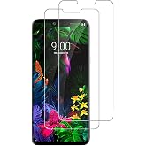 For LG G8 ThinQ Tempered Glass Screen Protector, [2-PACK] HD Transparent Case Friendly Screen Protective Film for LG G8 Thinq