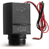 Potted Latching DC Solenoid Assembly, Irrigation Sprinkler System DC Solenoid, Sprinkler Controller Solenoid Fit for Rain Bird DV DVF ASVF PGA PEB PESB GB EFB-CP BPE BPES Series valves, K80920