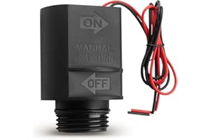 SZRKRLA Potted Latching DC Solenoid Assembly, Irrigation Sprinkler System DC Solenoid, Sprinkler Controller Solenoid Fit for Rain Bird DV DVF ASVF PGA PEB PESB GB EFB-CP BPE BPES Series valves, K80920