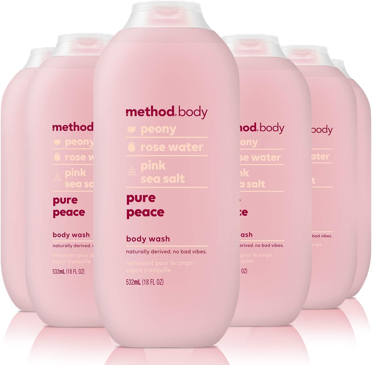 Method Body Wash, Pure Peace, 18 Ounce (6 Count) Amazon.ca Beauty