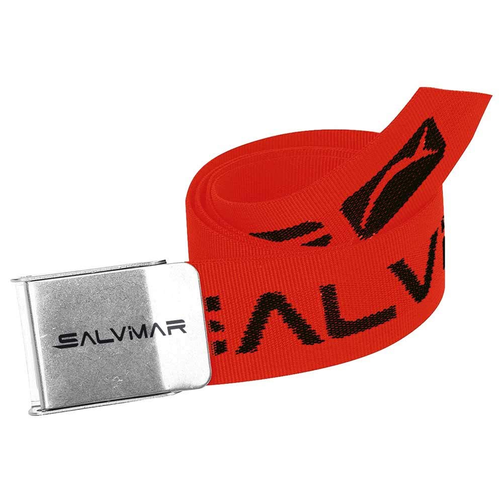 SALVIMAR Cordura Belt Buckle Stainless Steel, Unisex Adult, Red, One Size
