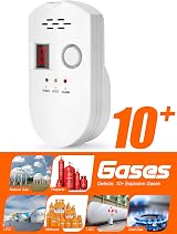 HSTMYFS Natural Gas Detector Plug-in Combustible Gas Alarm 85dB view 2