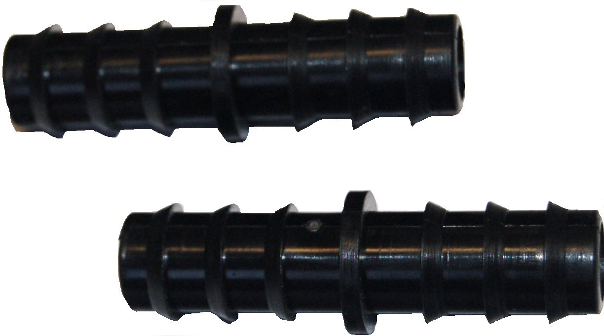 Agralan AS30 Soaker Hose Straight Connectors (Pack of 2)