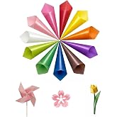 110 Pcs Kite Paper for Craft: 6" x 6" Tissue Paper Kit for DIY Art, 10 Color Sheets for Window Crafts or Holiday Decoration