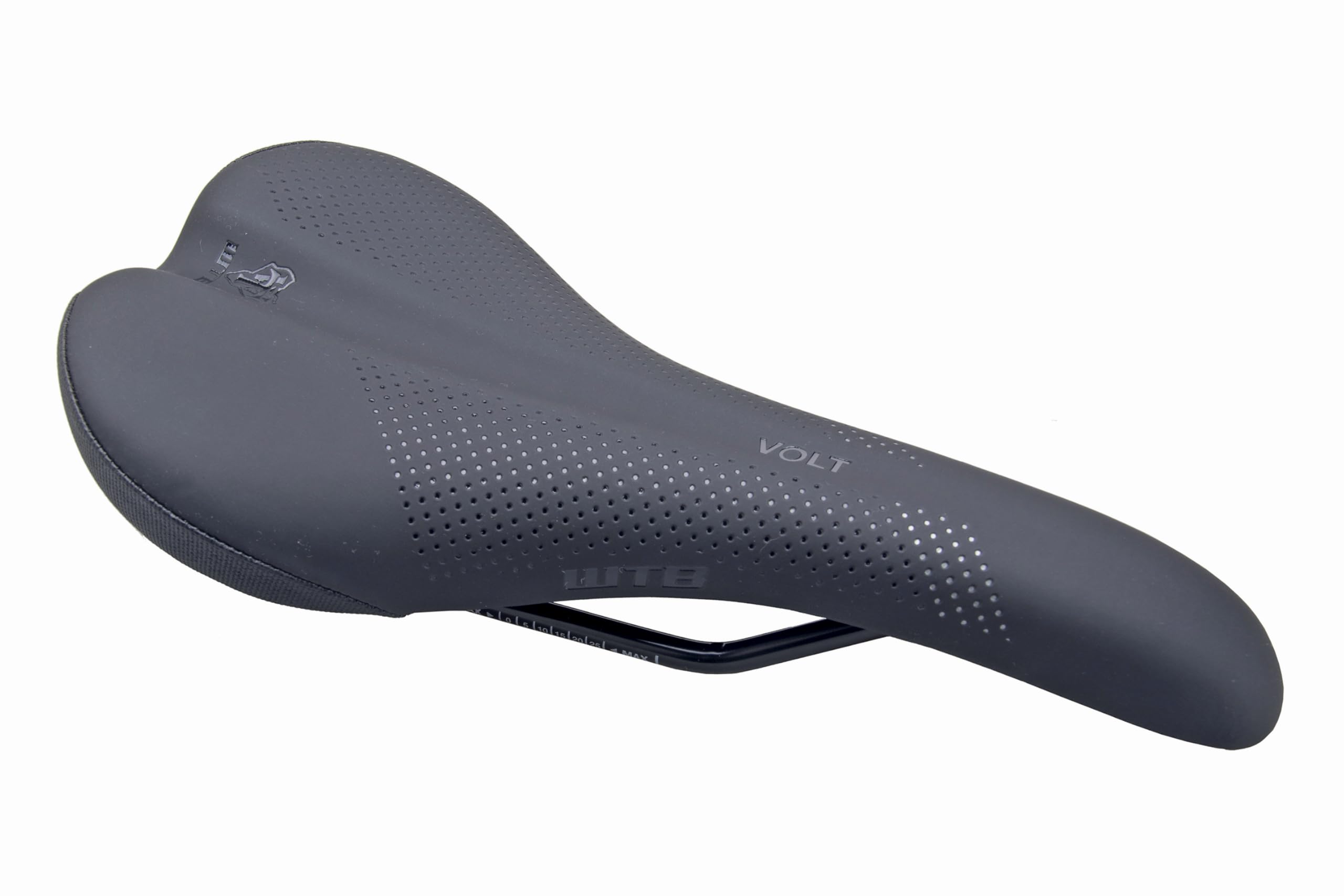WTB Volt Bike Seat (Saddle) - Comfortable Medium Thickness Padding, Mountain, Gravel & E-Bikes (Cromoly Rail, Narrow) Image WTB Volt Bike Seat (Saddle) - Comfortable Medium Thickness Padding, Mountain, Gravel & E-Bikes (Cromoly Rail, Narrow) Image