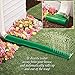 Collections Etc Deluxe D-Rain Away Rain Water Diverter, Green