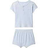 GAP Unisex Baby 2-piece Ribbed Henley Set