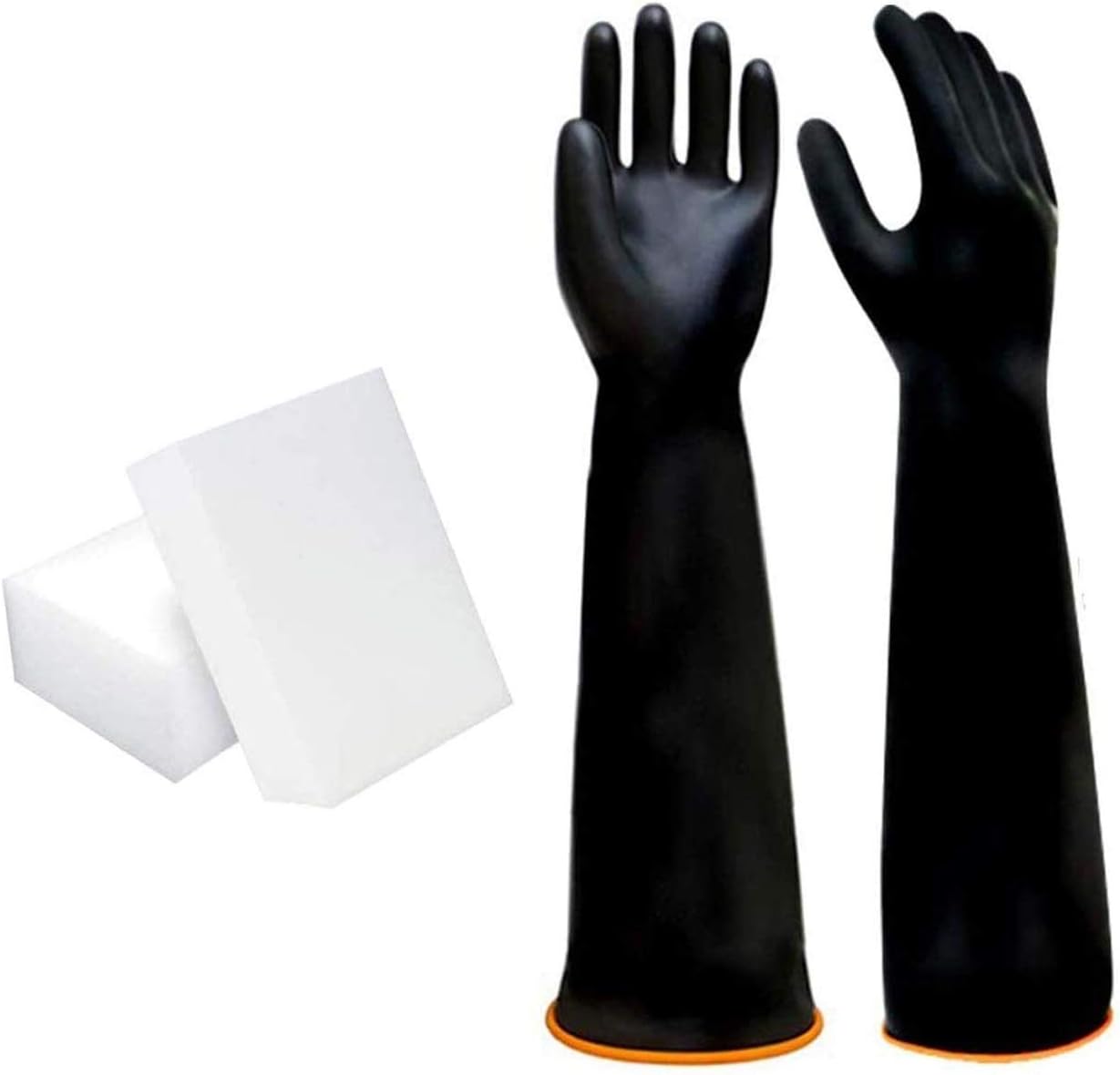 Aquarium Gloves for Fish Tank Maintenance(21.7"), Aquarium