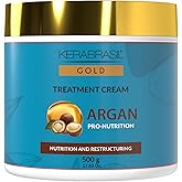 Kerabrasil Argan Oil Nourishing – Enriched with Keratin, Vitamins & Essential Fatty Acids – Gently Cleanses, Helps Revitalize Hair, Adds Softness & Shine (Treatment)