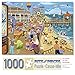 Bits and Pieces – 1000 Piece Jigsaw Puzzle for Adults – Ice Cream on The Boardwalk - Beach, Jersey Shore Jigsaw Puzzle by Artist Sandy Rusinko, Completed Puzzle Size: 20