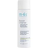 m-61 Power Cleanse | Pore-Purifying Glycolic Cleanser with Tea Tree And Vitamin B5. For Combination to Oily Skin. Dermatologist and Allergy Tested, 8.4 Fl Oz
