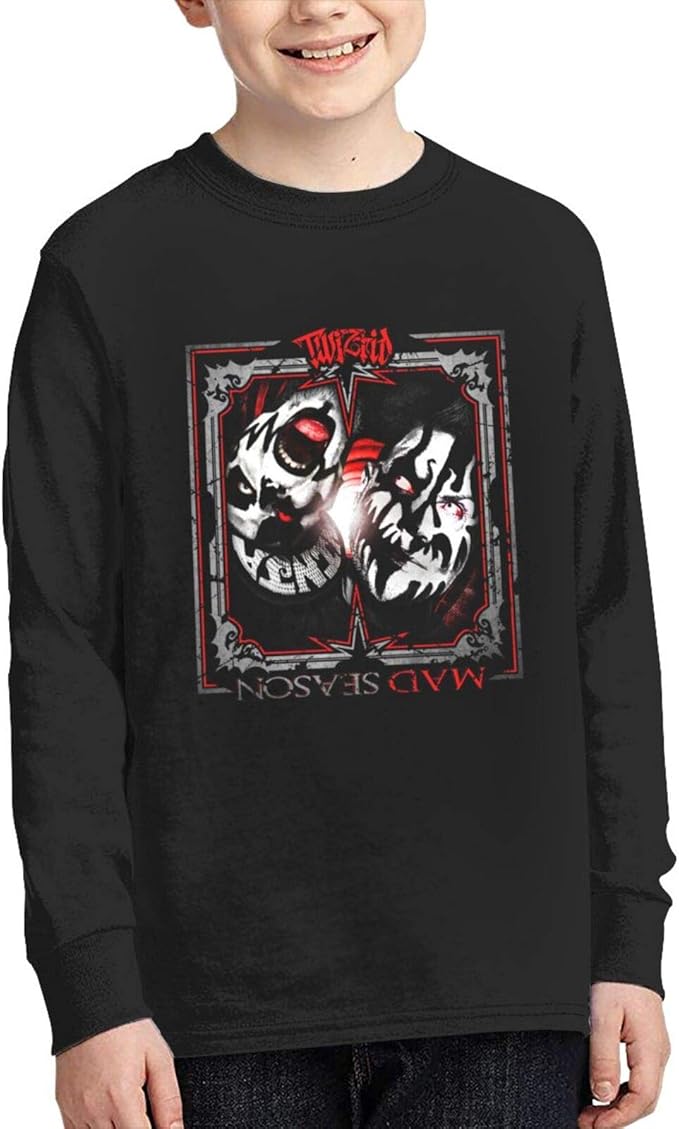 Twiztid Mad Season T Shirts Teenage Long Sleeve Cotton