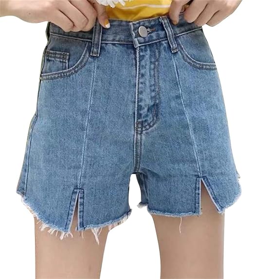 baggy cut off shorts