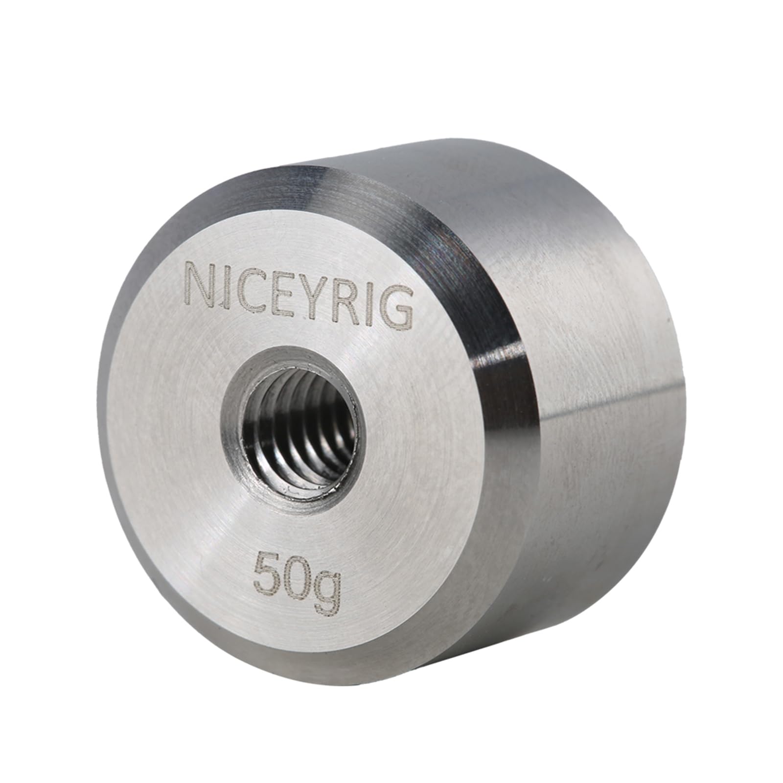 NICEYRIG Removable Counterweight 50g Compatible with DJI Ronin S/Ronin SC and Zhiyun Gimbal,50g Counterweight with 1/4" Thread Hole-430
