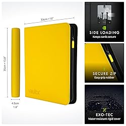Vault X 12 Pocket Trading Card Zip Binder - 480