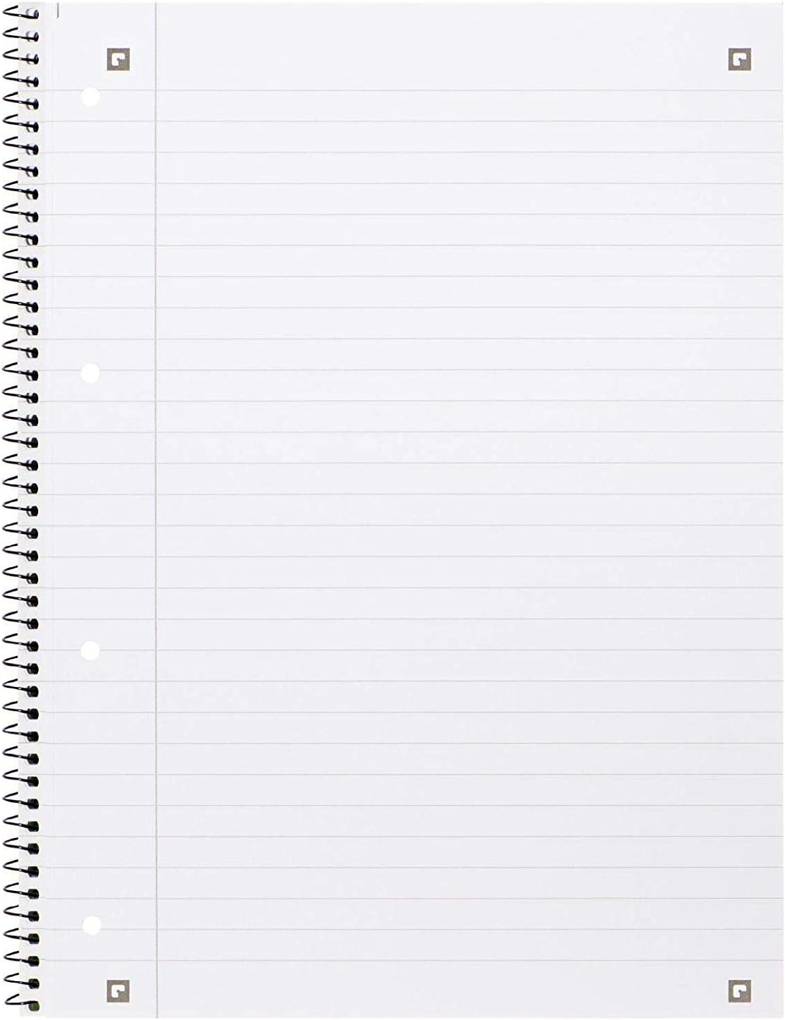 Oxford College Notepad School A4 Squared with Double Margin, 80 Sheets Ruling - Ruled with Margin Left Pack of 10 Light Green - Image 5
