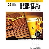Essential Elements for Band Percussion Book 1 with EEi Online Resources | Percussion Method Book and Sheet Music for Students and Teachers | Band Method Songbook Newer 2025 Edition Available