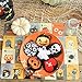 KINGSO Mini Emoji Plush Pillow Emoticon Keychain Decoration Kids Party Supplies Favors (25Pack Halloween)