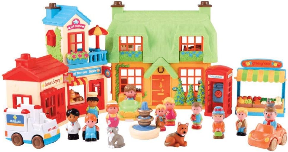 happyland village playset