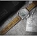 iStrap 22mm 24mm 26mm Watch Band Vintage Calf Leather Strap Brushed Silver Black Steel Buckle for Panerai Radiomir Luminor