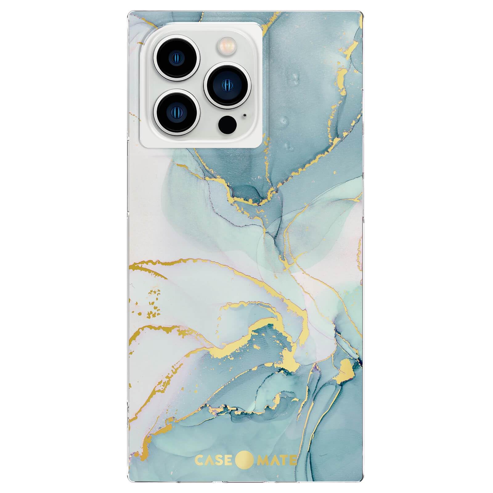 Case-Mate BLOX iPhone 13 Pro Case - Glacier Marble [10FT Drop Protection] [Wireless Charging Compatible] Protective Phone Case for iPhone 13 Pro 6.1", Anti-Scratch, Shockproof, Matte Finish