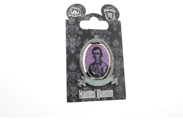Disney Parks Haunted Mansion Ghost Host Spinner Pin