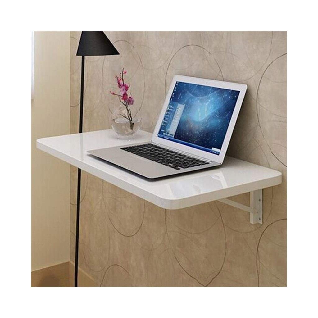 LPYMX Folding computer desk, wallmounted bulkhead rack. folding table (Color A, Size 60