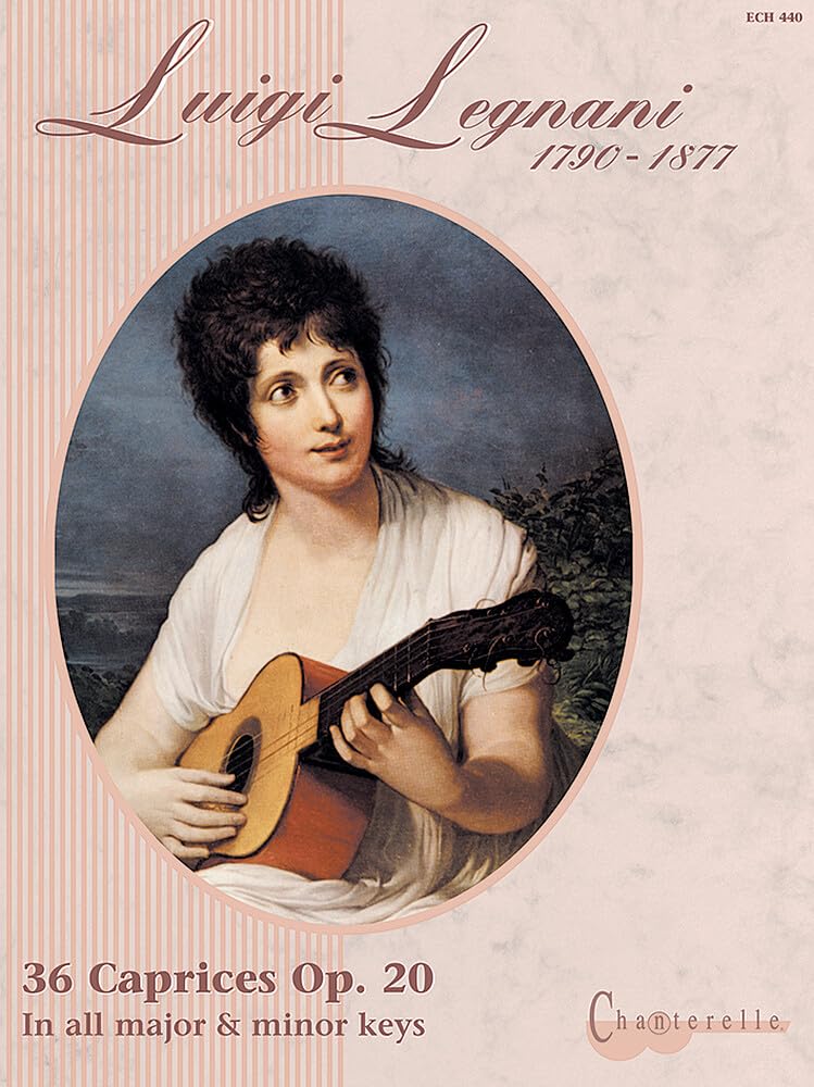 36 Caprices: In all major & minor keys. op. 20. guitar.