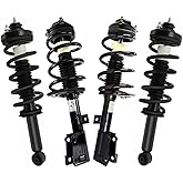AutoShack Front & Rear Complete Strut & Coil Spring Replacement for 2011-2019 Dodge Journey 4-PC