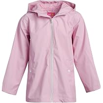 Pink Platinum Girls' Rain Jacket 