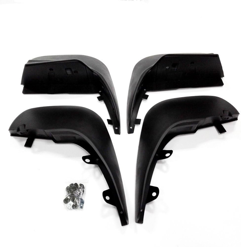 CHAN YOUTH Mudguards Mud Flaps Splash Guard ABS Rubber