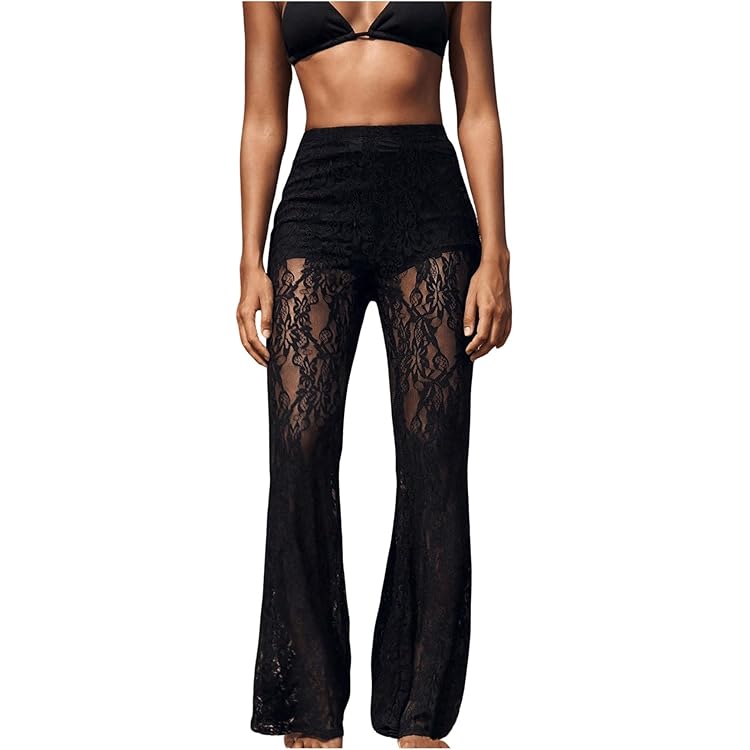 パンツ lgb deer skin lace up bell bottom size26