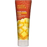 Desert Essence Island Mango Shampoo, 8oz - Rich Repair with Mango Seed Butter, Organic Hemp Oil, Jojoba & Shea Butter - Vegan, Gluten-Free - Tropical Scent