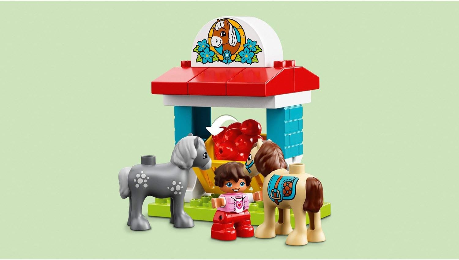 lego duplo farm pony stable