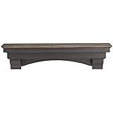 Pearl Mantels 499-48-27 Hadley Arched Wood