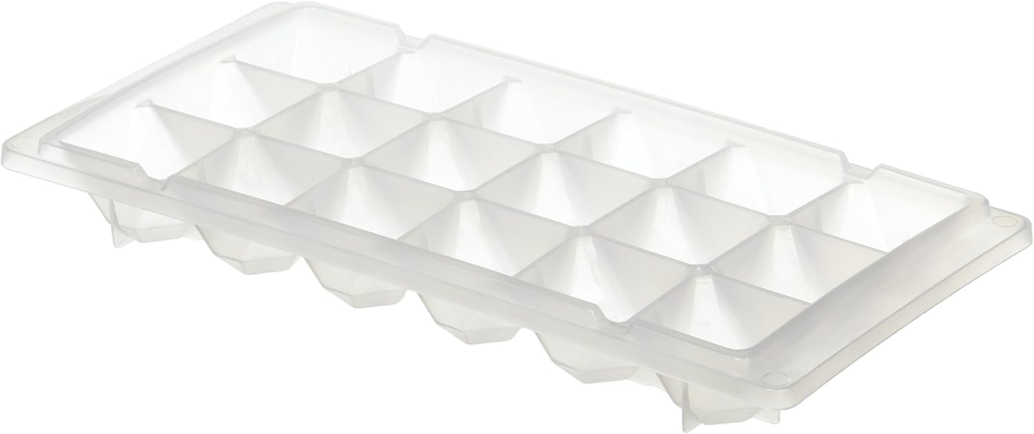 Ice Cube Trays, EasyRelease BPA Free, Stackable Durable and Dishwasher Safe Home