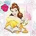 Lobyn Value Pack Beauty and The Beast Party Plates and Napkins Serves 16 with Birthday Candles