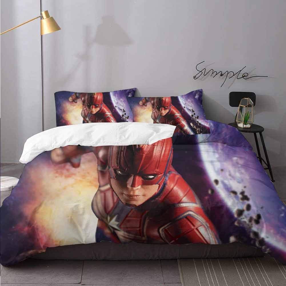 Captain Spiderman 3 Piece Duvet Cover Set