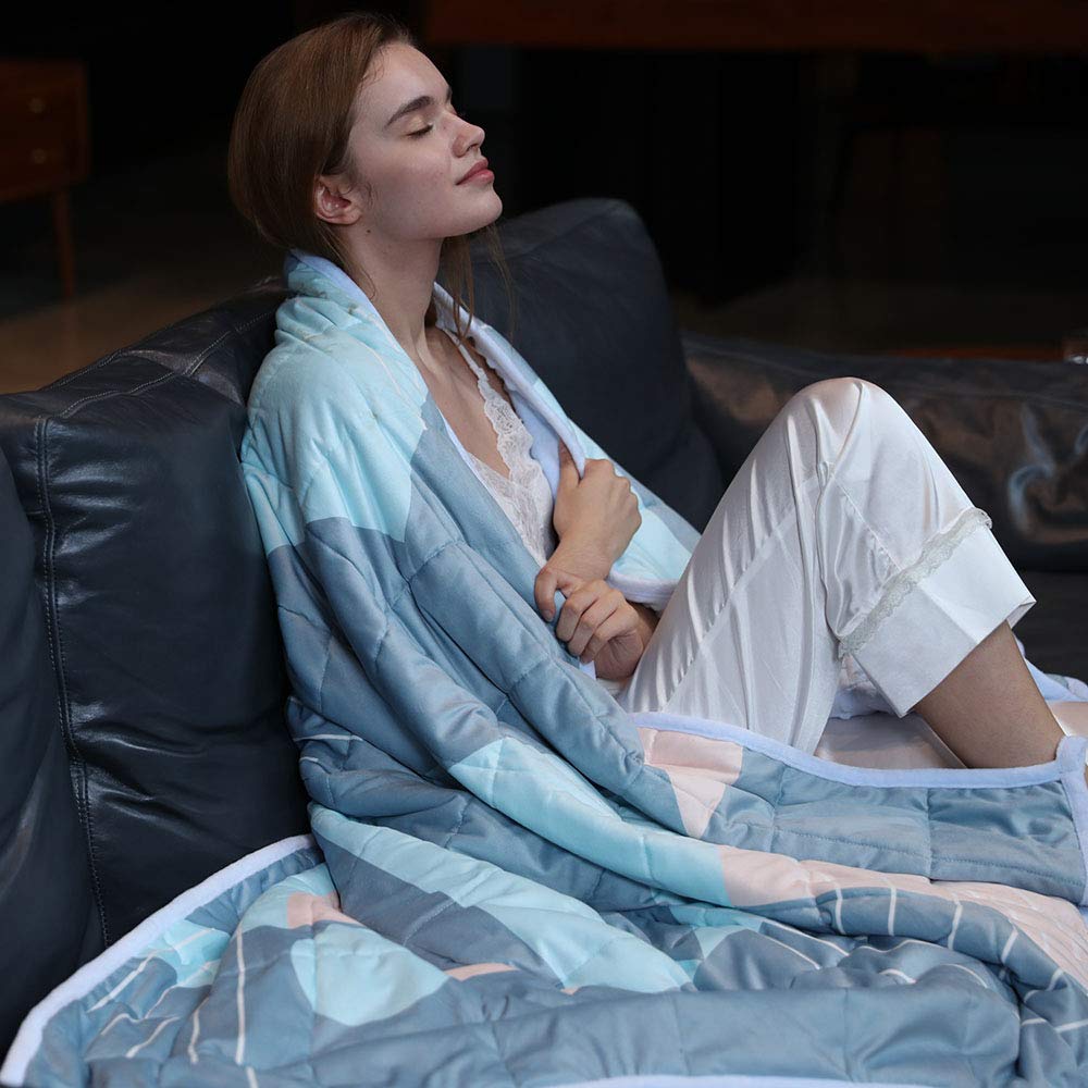 ZonLi Minky Weighted Blanket