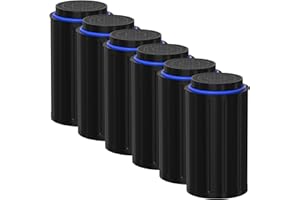 ALLISFRESH FC-50 Replacement Filters Compatible with Vitamix FoodCycler FC-50 and and FC-30 models, with Activated carbon filters, Pack of 6