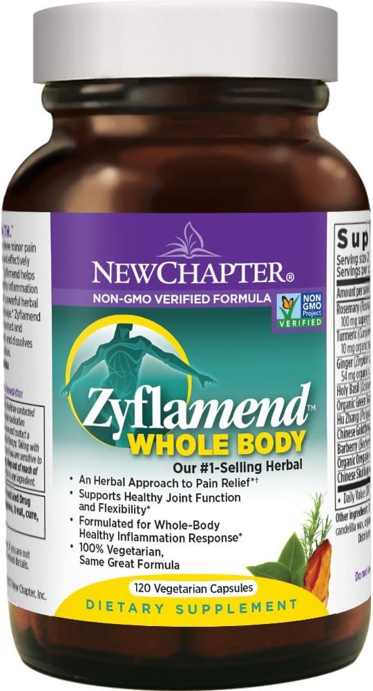 New Chapter Multi-Herbal + Joint Supplement, Zyflamend Whole Body for Healthy Inflammation Response: Health & Personal Care