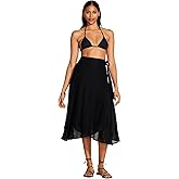 Vitamin A Women's Swimwear EcoLinen Lana Linen Wrap Skirt Swimsuit Cover Up