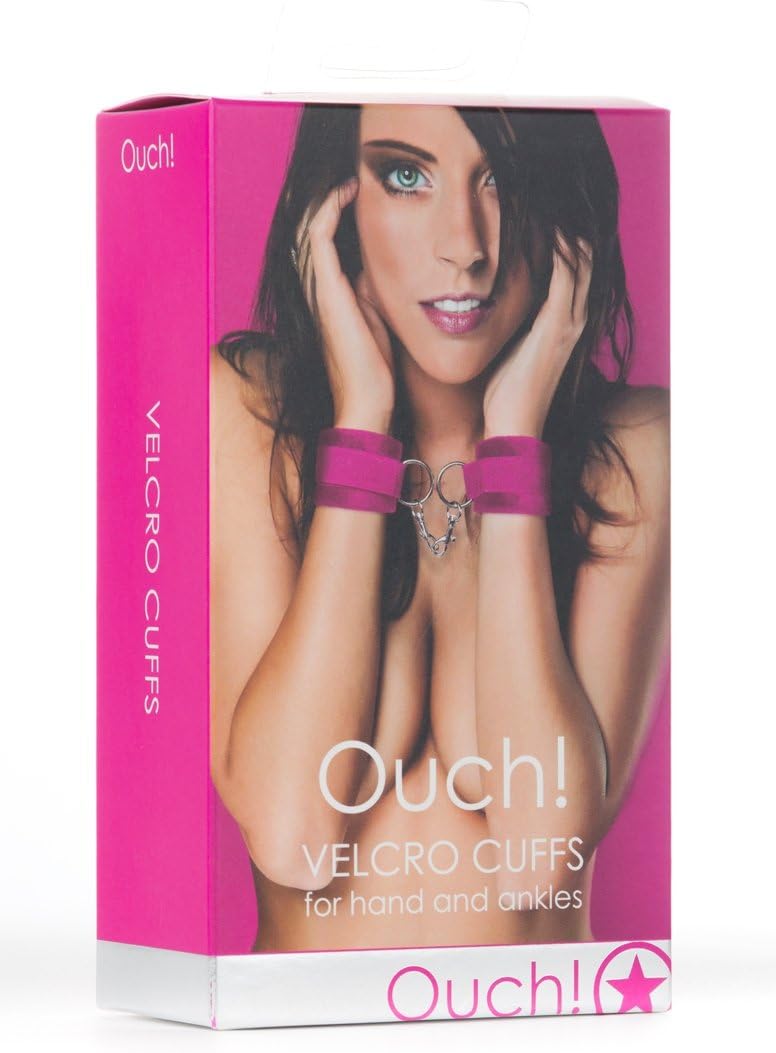 Ouch! Velcro Cuffs From Hand and Ankles Pink, 33 x 5 x 5 cm - Image 3