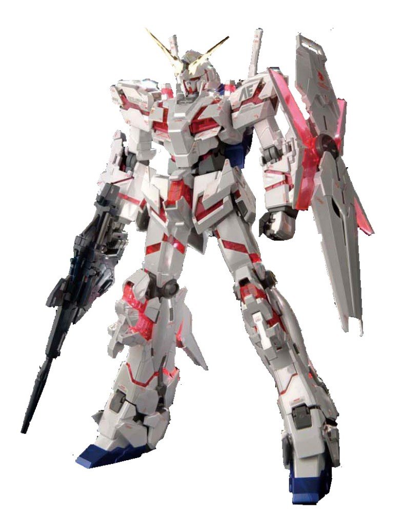 Bandai Hobby Unicorn Destroy Mode Titanium Finish HGUC Action Figure