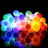 Rock Ninja Multicolour Globe Fairy Lights 6M 40 LED Battery Operated view 2