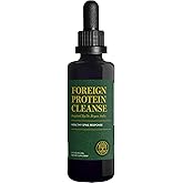 Global Healing Center - Foreign Protein Cleanse (Spike Protein Detox) - Support Formula with Wormwood - Helps Detox for Immune Support - 2 Fl Oz