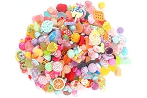 SORRENTO CRAFTS 12pcs Resin Lollipop Candy Cabochons Diy Cream Mobile Shell Material Handmade Hair Accessories