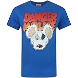 Official Danger Mouse Face Men's T-Shirt (S)