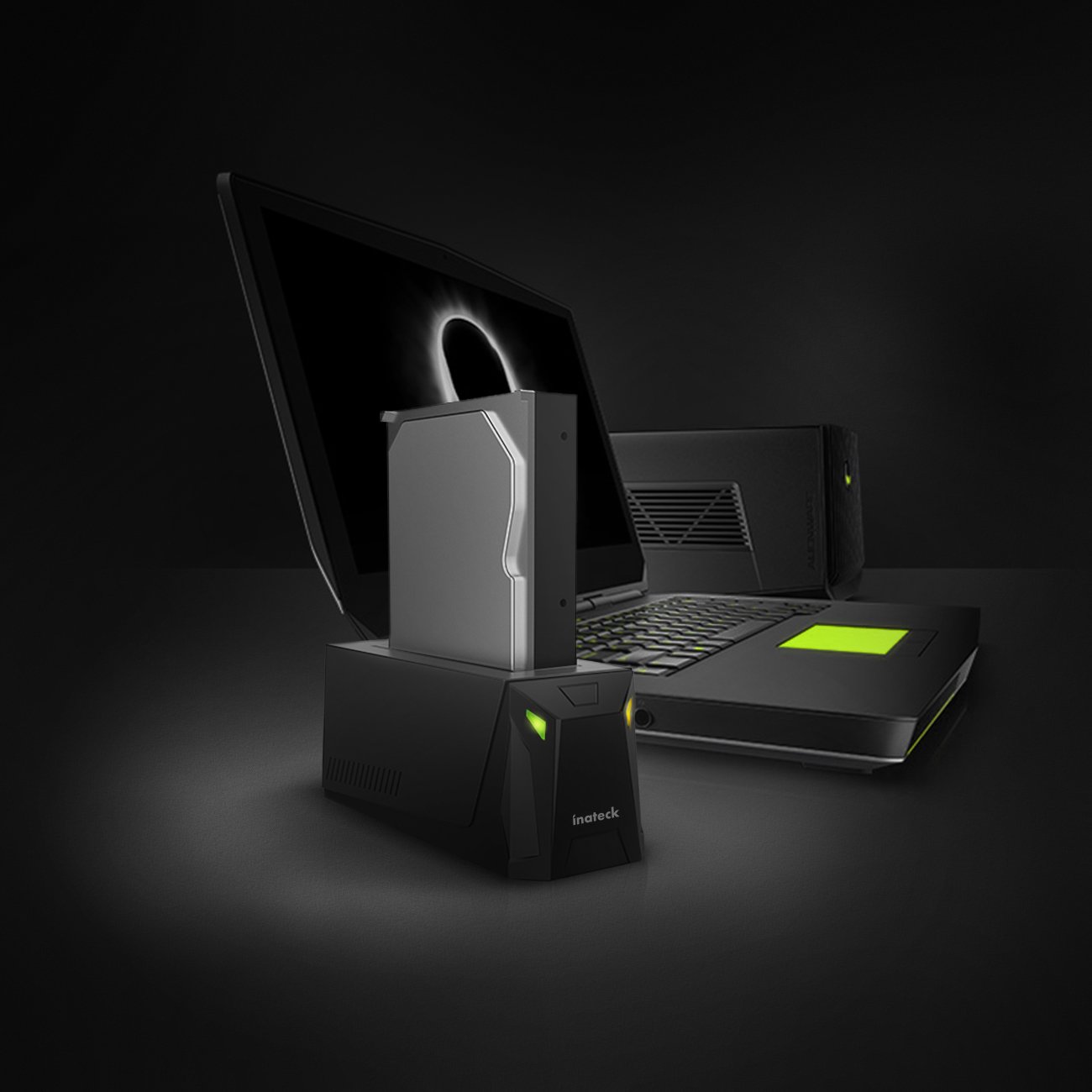 Computers USB 3.0 SSD Docking Station,Dual Bay,FD2005 Inateck Sata Hard